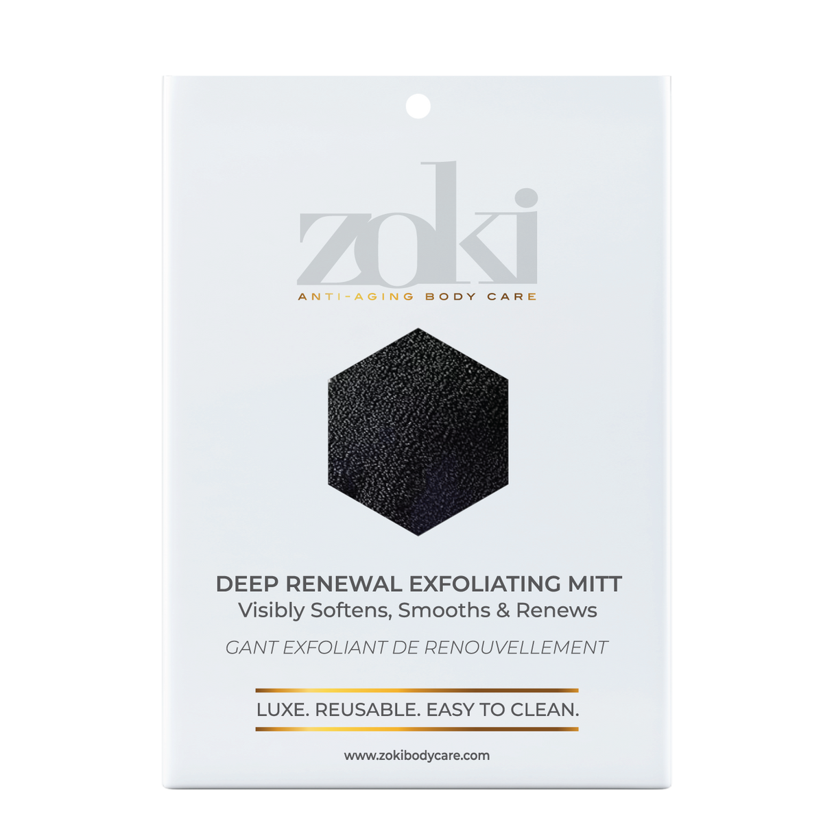 Zoki Deep Renewal Exfoliating Mitt iTAN Advanced Tanning Studios